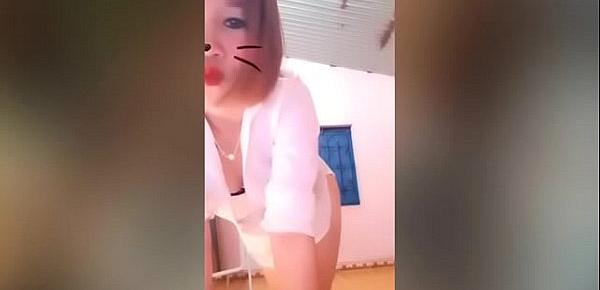  hot gái xinh show hàng lộ bím sạch bóng không 1 công lông bị sập nick